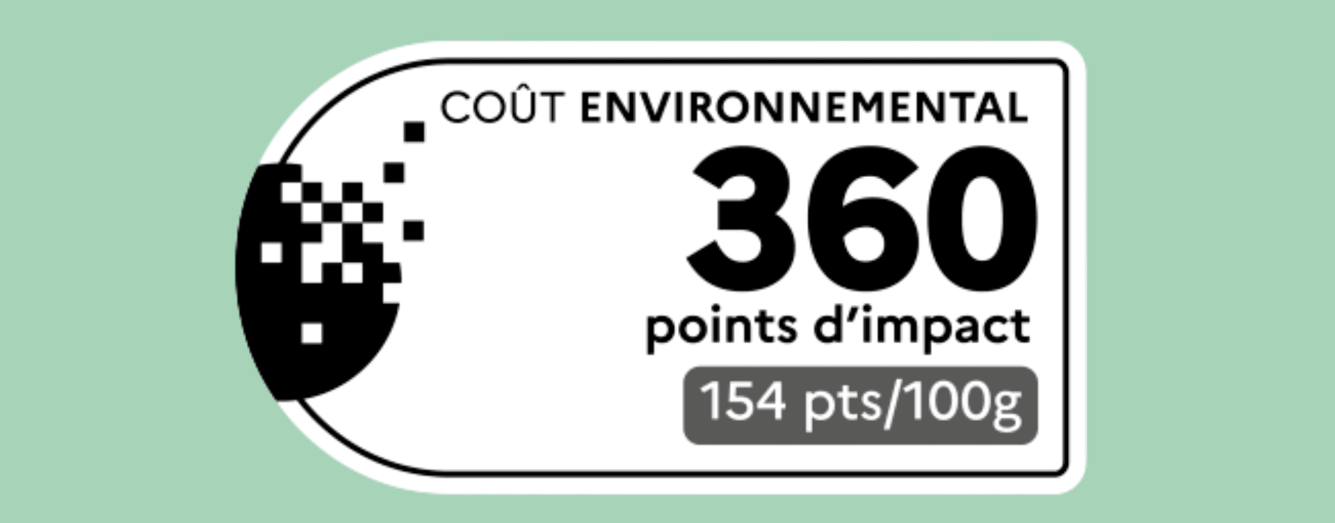 Affichage environnemental d'un produit