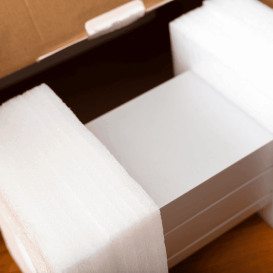 PSE moulé pour calage transport